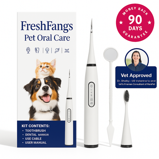FreshFangs™ - Sonic Tooth cleaner for dogs